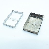 Boîtiers de blindage EMI personnalisés, estampage métallique de précision, boîtier de blindage RF pour électronique de circuits imprimés