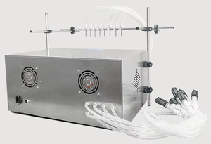 Máquina de Enchimento de Líquidos Elétrica Semiautomática com Bomba de Diafragma Multicabeças para Bebidas, Óleo, Água Pura e Frascos com Controle Digital - Product Image 3