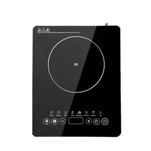 New Arrival High Quality 2 Burner Cookers Induction 30cm Black Electric Kitchen Home Appliances Hot Plate With Slide Control