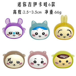 Figuras de Chiikawa Mini, Divertidas, de PVC, para Decoración de Pasteles, con Diseño de Oso Autoironista, Usagi, Cápsula Hachi, Despair, al por Mayor - Product Image 5