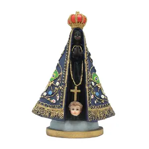 クリスマスのためのカスタム樹脂宗教ブラジルバージンメアリー像