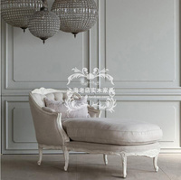 Canapé d'appoint rétro extensible trois places de style campagnard américain pour salon, personnalisable
