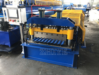Machine de formage automatique de rouleaux pour la fabrication de tôles de toiture ondulées pour les constructions de toitures