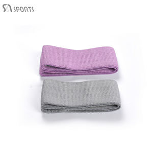 سعر المصنع صالة ألعاب رياضية منزلية أربطة مقاومة قماش الورك مرنة للساق شعار مخصص تدريب اليوغا اللياقة البدنية - Product Image 6