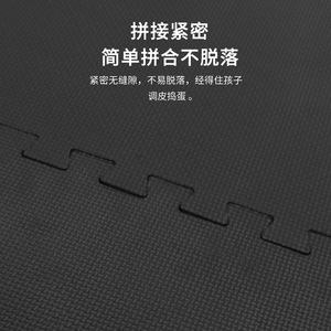 Tapete de espuma EVA entrelazado con patrón cruzado OEM de 60x60 cm para fitness y moldeamiento corporal, absorción de impactos y aislamiento acústico - Product Image 3