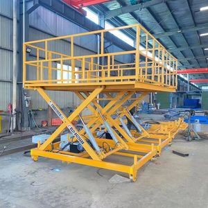 1-10Ton Hydraulic Scissor Lift Table <strong>Loading</strong> Equipment Fork <strong>Work</strong> <strong>Platform</strong> Lift Table With Ce Certificate - Product Image 4