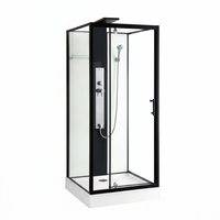 Cabine de douche intelligente multifonctionnelle avec fonction sauna et hammam pour hôtels et centres de spa