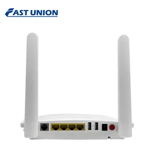 FTTH รองรับ DHCP สนับสนุนสะพาน F780L Dual Band ONU 2.4g 5g Wifi 1GE + 3FE + 1POTS + 2.4G และ 5G WIFI + 2USB xpon onu