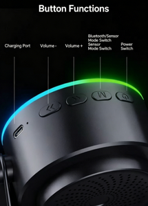 2-in-1 Magnetic <b>Speaker</b> with Phone Stand - Portable Wireless <b>Speaker</b> for Home Office - Product Image 5