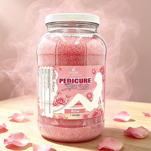 Sel de bain de pieds détoxifiant au sel marin, parfumé et anti-odeur, 1 gallon, pour pédicure spa, senteurs personnalisées sous marque privée, économique - Product Image 3