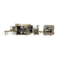 Machine de remplissage industrielle automatique multi-têtes à piston avec alimentation par couvercle et machine de capsulage, pour huile comestible, sirop, boisson, alcool