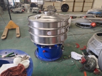 Séparateur vibrant circulaire de qualité alimentaire SUS304 pour le tamisage de la farine et du sucre