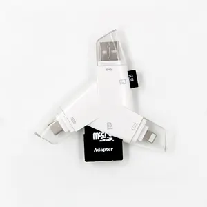 USB C Lecteur de Carte SD4.0 Adaptateur de Carte SD Micro SD en