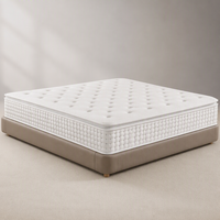 Matelas à ressorts ensachés compressé en rouleau, personnalisé pour la maison, la chambre et l'hôtel