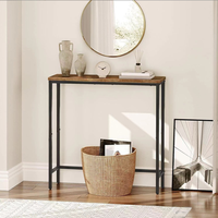 OEM personalizado fino Metal consola sofá Mesa flaco pasillo entrada muebles para el hogar para sala de estar comedor Casa de Campo apartamento sofá