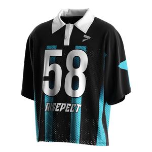 Maillot de football polo rétro élégant en tissu fonctionnel anti-humidité, uniforme d'équipe personnalisé pour le quotidien urbain - Product Image 1