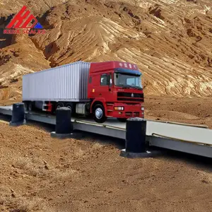 ميزان وزن إلكتروني للشاحنات 60 طن، جسر وزن وشاحنة موازنة كيدا، جسر وزن مع منحدر