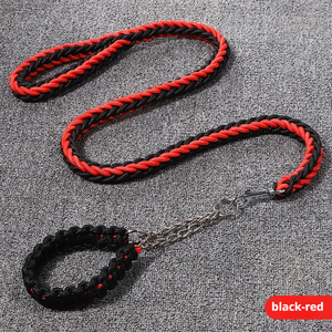 कारखाने बाहरी गतिविधियों और सभी आकारों के कुत्तों के लिए कारखाने सीधे कई लंबाई के समायोज्य टिकाऊ एंटी चोक नायलॉन कुत्ते पट्टा - Product Image 4