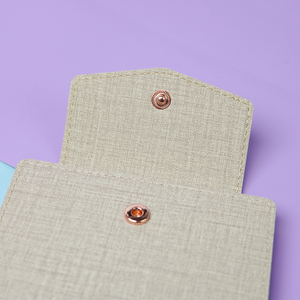 Ringnote A7 Kích thước PU da xách tay sang trọng chất lượng cao nhỏ đĩa nhỏ ràng buộc Snap Nhẫn Túi <span class=keywords><strong>notepad</strong></span> máy tính xách tay với bút - Product Image 5