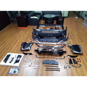 Kit de carrosserie toyota Vellfire 2015 — 2018, diffuseur avant, lèvre arrière, jupes latérales pour le coffre/spoiler - Product Image 2