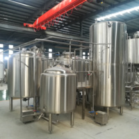Système de brasserie commercial 5BBL 10BBL 15BBL en acier inoxydable de qualité allemande pour pub