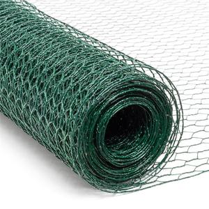 Green <strong>Pvc</strong> Coated Iron Wire <strong>Mesh</strong> <strong>Hexagonal</strong> Wire <strong>Mesh</strong> 1/4 - Product Image 5