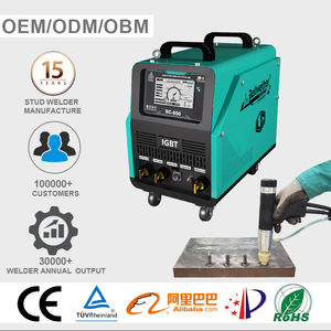 Máquina de soldadura de pernos de ciclo corto, equipo de soldadura de resistencia Industrial para perno de acero dulce, manual, nuevo, - Product Image 1