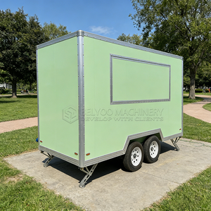 Caffetteria <span class=keywords><strong>Mobile</strong></span> Urbana con Bevande di <span class=keywords><strong>Caffè</strong></span> Speciali e Bar di Smoothie Stagionali, Rimorchio per Cibo da Asporto - Product Image 1