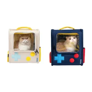 Pet travel bag Game machine Collapsible Large capacity Backpack Portable Multiple vents Space can be extended