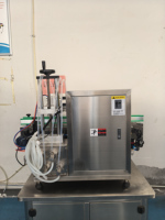 Machine de remplissage automatique à pompe magnétique à 4 buses |   Équipement de mise en bouteille de liquides de bureau pour l'eau, les désinfectants, les réactifs et le vinaigre