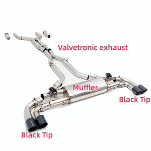 Système d'échappement OEM Valvetronic Catback avec silencieux pour BMW X5M X6M 4.4T V8 2019-2023 – Amélioration des performances et du son des tuyaux d'échappement - Product Image 1