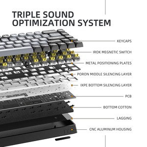 [Amélioration] Clavier de jeu e-sport IYX Muscovite 68 Ultra 8K, taux de sondage ultra-rapide, faible latence, déclenchement rapide, SOCD/RS Varolant - Product Image 6