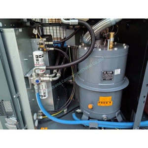 เครื่องอัดอากาศขนาดเล็ก <span class=keywords><strong>Atlas</strong></span> <span class=keywords><strong>Copco</strong></span> รุ่น <span class=keywords><strong>GA</strong></span> <span class=keywords><strong>11</strong></span> VSD+ ระบบควบคุมความเร็วรอบอัจฉริยะ ประหยัดพลังงาน - Product Image 6