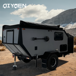 Mini Remorque Cuisine de Luxe Tout-Terrain 4x4 avec Suspension Indépendante et Étanche pour <span class=keywords><strong>Camping</strong></span> Extérieur et Voyage en Caravane – Soldes - Product Image 6