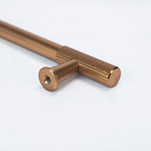 WEKIS Modern Luxury <b>Copper</b> Aluminum Cupboard <b>Handles</b> & Drawer Pull for Kitchen Wardrobe Dresser Workshop Apartment Furniture - Product Image 3
