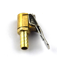 Pompe à air gonflable portable pour pneu de voiture, connecteur de gonflage, adaptateur à clipser en laiton 8 mm pour roue de pneu