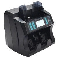 Machine de comptage d'argent électronique XD-680, détecteur de compteur de billets en espèces multi-monnaies