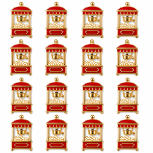 Pin de solapa esmaltado con logotipo personalizado de máquina de palomitas de maíz, insignia retro de cine, recuerdo de <span class=keywords><strong>película</strong></span>, broche, regalo, venta al por mayor, OEM ODM de fábrica - Product Image 5