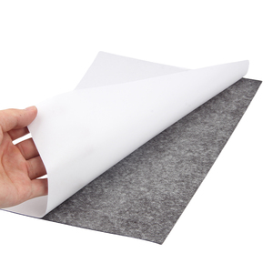 Chất lượng cao giá thấp đẳng hướng hoặc anisotropy mềm A4 kích thước cao su nam châm tấm từ tính với màu trắng tự dính băng ủng hộ - Product Image 3