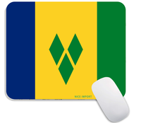 Alfombrilla de ratón con bandera de San Martín para hombres y mujeres, base de goma antideslizante, alfombrilla de escritorio para escritorio, ordenador, portátil, PC, juegos, hogar u oficina