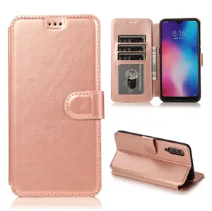 Für Xiaomi 8 Case Leder Flip Back Cover Für Redmi 8 Phone Case Flip Leder Protective Mobile Case