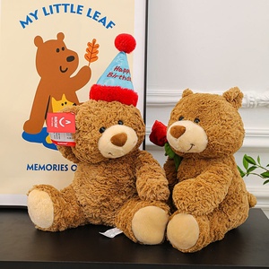 <b>Cute</b> <b>Bear</b> Plush Pillow Toy, Suitable As a Gift for Festivals and Home Decoration, Wholesale Available - Product Image 5