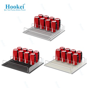 Distributeur automatique de poussoirs en rack de supermarché Réfrigérateur à alimentation par gravité Poussoir d'étagère à rouleaux pour canette de boisson Oad - Product Image 3