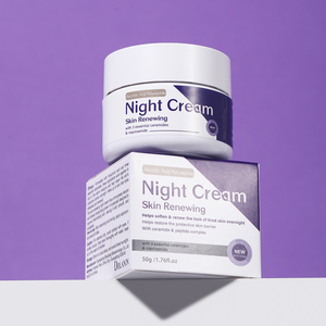 Crema <span class=keywords><strong>idratante</strong></span> per riparazione crema notturna 50g di alta qualità Ceraves originale burro di karité nicotinammide polipeptide - Product Image 2