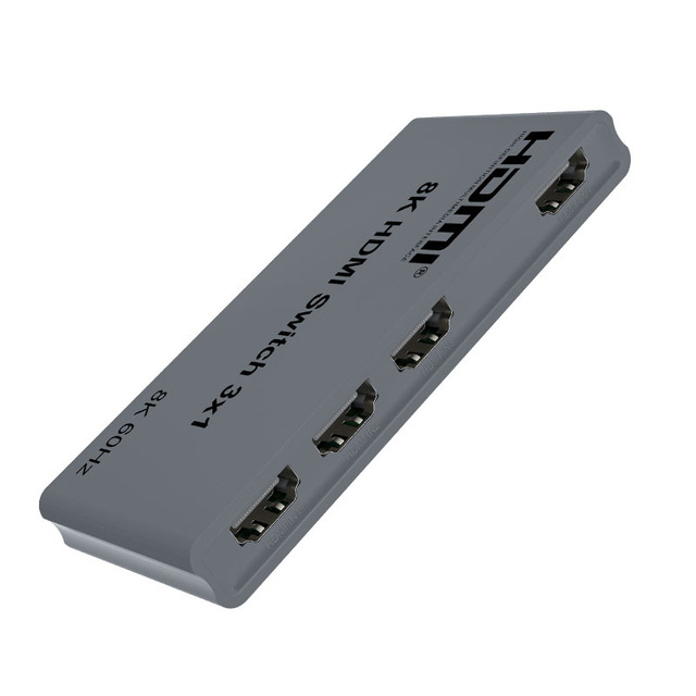 8K HDMI Auto Switch 3x1 HDMI Switcher 3 Input 1 Output