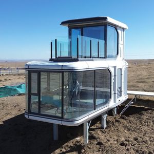 Casa Prefabricada, Villa Moderna con Estructura de Acero Ligero, Uso Hotelero, Cabaña Móvil Integrada, Alta Resistencia al Viento, Solución Completa para Proyectos - Product Image 1