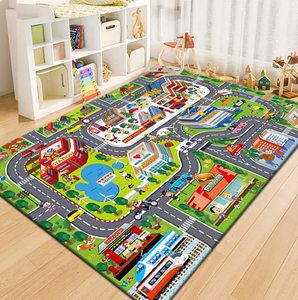 Maßgefertigte Moderne Kinder-Bodenmatten Umweltfreundlicher Rutschfester Lehrreicher Spielteppich für Wohnzimmer und Kinderzimmer - Product Image 4