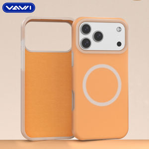 Силиконовый чехол для телефона VAWI S011 с магнитной Опт для iPhone 12 13 14 15 16 17 Pro Max для Samsung для Android серии - Product Image 1