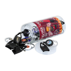 Tùy chỉnh nhẹ hơn Logo xách tay mini có thể thu vào Keychain chủ - Product Image 2