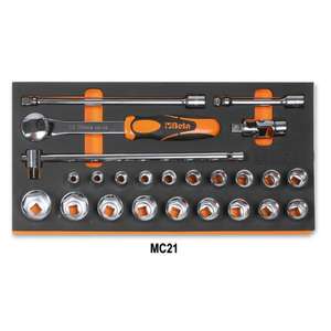 BETA - 059411002 Surtido de 64 herramientas de uso universal en bandejas de espuma EVA-MANTENIMIENTO INDUSTRIAL EAN 8054809163727 - Product Image 3